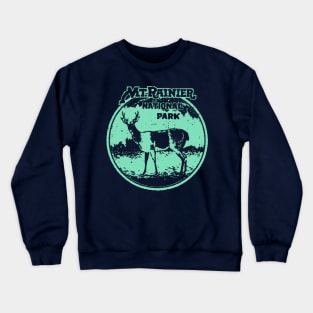 Mt. Rainier National Park Vintage Crewneck Sweatshirt